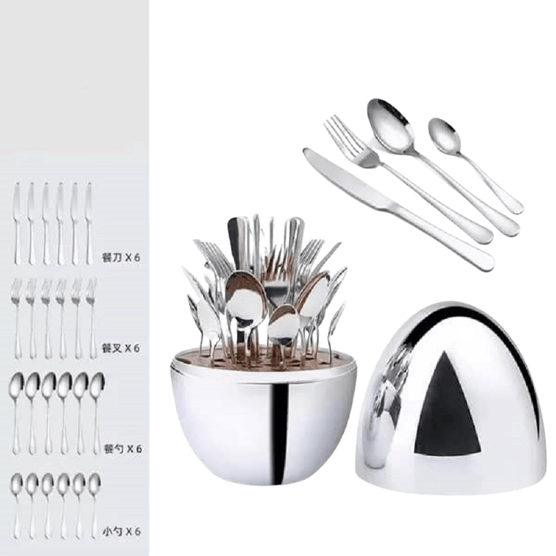 Oval Shaped Cutlery set 2